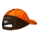 Orange camo cap