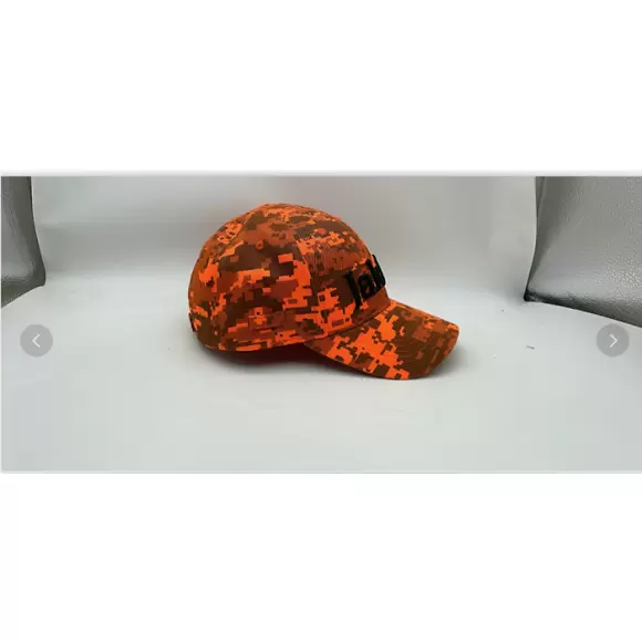 orange camouflage kasket til jagt